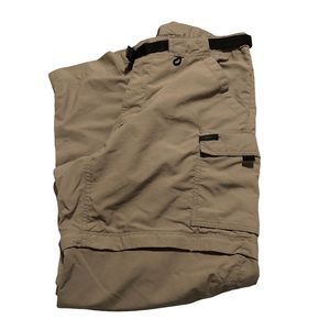 REI UPF 50+ Hiking Pants Convertible Zip off to shorts Size 12P